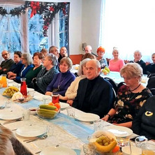 Wspólny czas seniorów. Spotkanie noworoczne w Wałdowie Królewskim