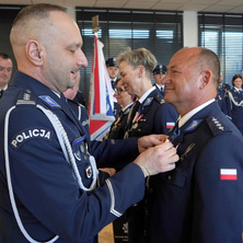 Zmiany w bydgoskiej Policji. Pożegnanie wieloletnich funkcjonariuszy